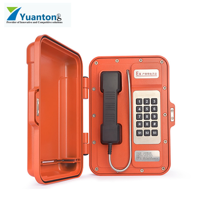 kopen Macht over de Industriële VoIP Telefoon Aangepaste Kleur van Ethernet voor Mijnbouw online vervaardiging