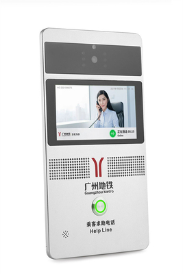 kopen Vandalismebestendige VoIP-videotelefoon voor cleanroom of metrostation online vervaardiging
