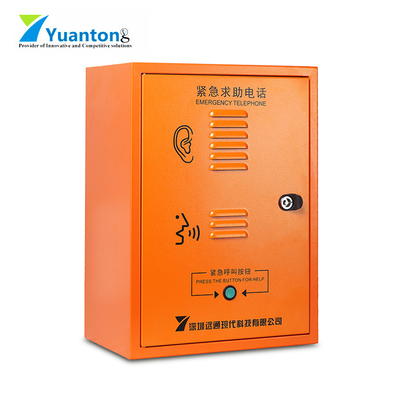 kopen AC220V Noodtelefoonbox Een klik oproep Hands gratis oproep online vervaardiging