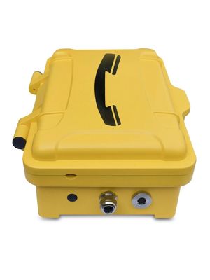 kopen Outdoor industriële telefoon met sterke ruisonderdrukking, telescopische roestvrijstalen kabelbuis en industriële siliconen toetsenbord online vervaardiging