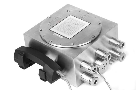 kopen Roestvrijstalen Industriële Explosieveilige Telefoon met Sterke Ruisopheffing en IP66 Bescherming online vervaardiging