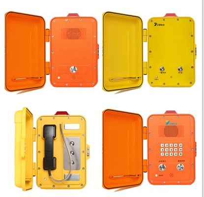 Industriële Openlucht de Noodsituatietelefoon Waterdichte IP68 van de aluminiumlegering
