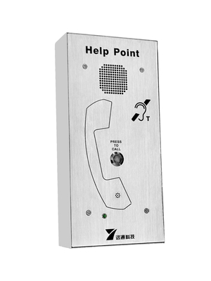 Muur gemonteerde metro snelweg treinstation Help Point Intercom voor openbaar vervoer