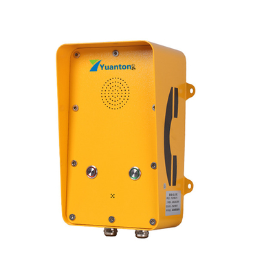 30W Max Versterker Ingebouwde industriële telefoon DC 12V / AC 220V Huismateriaal voor industriële communicatieoplossingen
