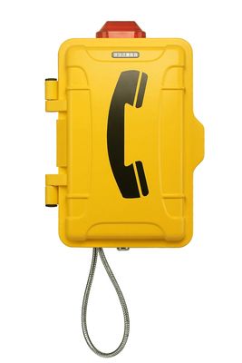 Industriële weerbestendige telefoon met 3W zoemer, 30W ingebouwde versterker en DC 12V/AC 220V voeding