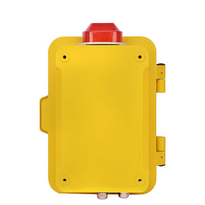 IP67 explosiebestendige telefoon met aluminiumhousing en SIP-ondersteuning voor gevaarlijke industriële omgevingen