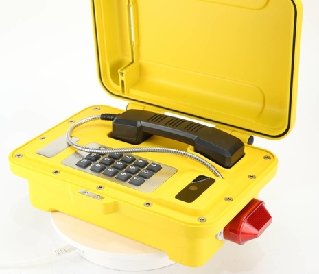 Op zwaar werk berekende Industriële Weerbestendige Telefoon Ring Tone Level 80dB